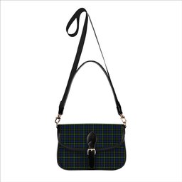 ScotsTee Shop Scottish Gordon 4 Tartan Women's Chain Crossbody Bag Square Bag