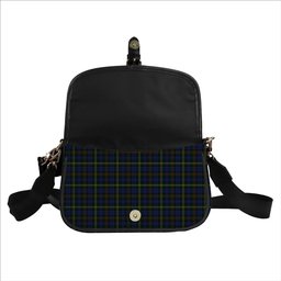 ScotsTee Shop Scottish Gordon 4 Tartan Women's Chain Crossbody Bag Square Bag