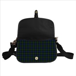 ScotsTee Shop Scottish MacKay Bonner Tartan Women's Chain Crossbody Bag Square Bag