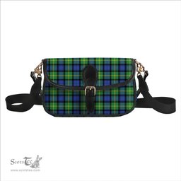 ScotsTee Shop Scottish Gordon Old Ancient Tartan Women's Chain Crossbody Bag Square Bag