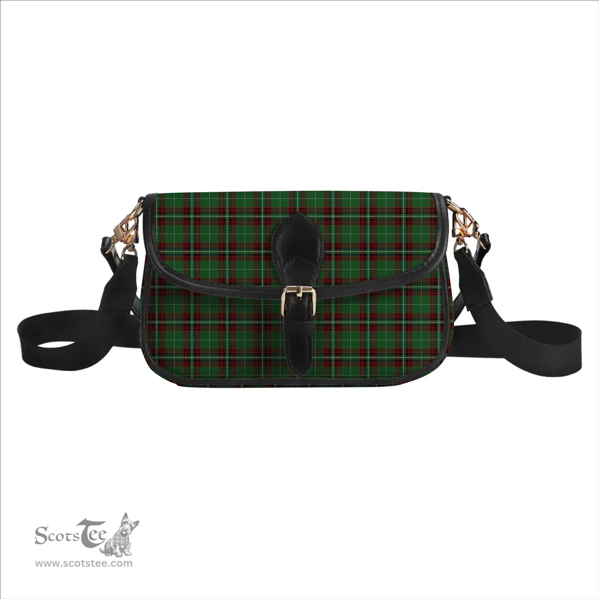 ScotsTee Shop Scottish Kiernan Tartan Women's Chain Crossbody Bag Square Bag