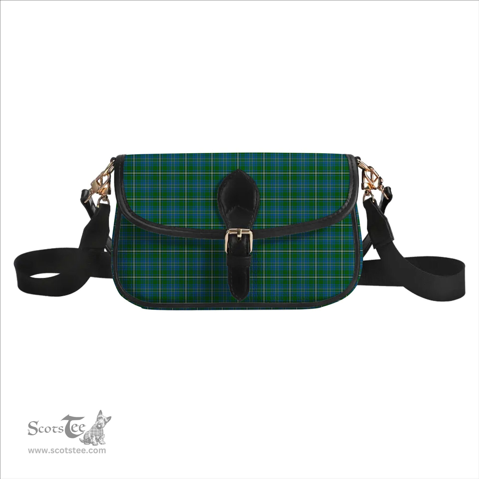 ScotsTee Shop Scottish Hay Hunting Tartan Women's Chain Crossbody Bag Square Bag