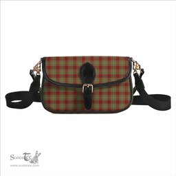 ScotsTee Shop Scottish MacGillivray Hunting Ancient Tartan Women's Chain Crossbody Bag Square Bag