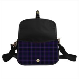 ScotsTee Shop Scottish MacIver of Strome Tartan Women's Chain Crossbody Bag Square Bag