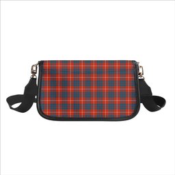 ScotsTee Shop Scottish Hamilton Ancient Tartan Women's Chain Crossbody Bag Square Bag