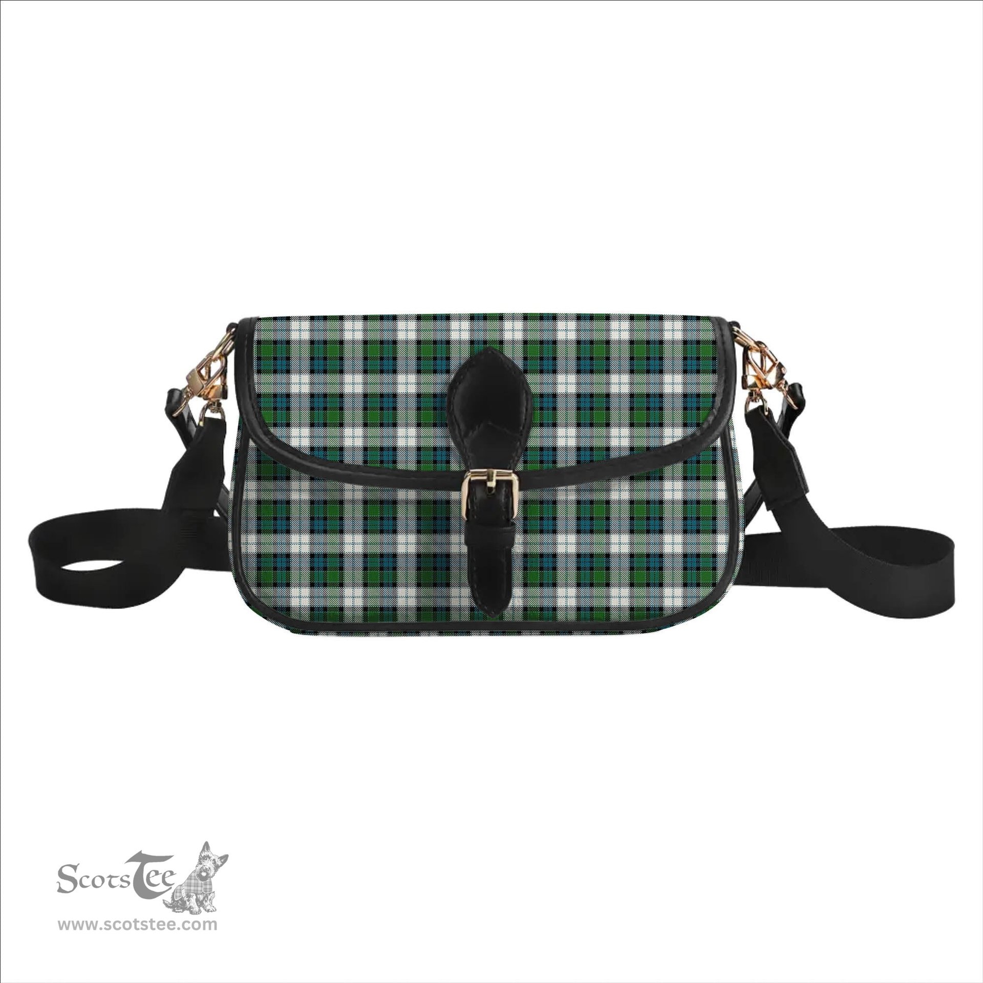 ScotsTee Shop Scottish Graham Dress Ancient Tartan Women's Chain Crossbody Bag Square Bag