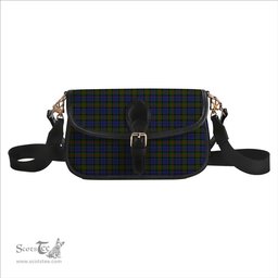 ScotsTee Shop Scottish MacFadzean Tartan Women's Chain Crossbody Bag Square Bag