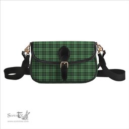 ScotsTee Shop Scottish MacDonald Lord of the Isles Hunting SC Tartan Women's Chain Crossbody Bag Square Bag