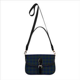ScotsTee Shop Scottish Laurie Tartan Women's Chain Crossbody Bag Square Bag