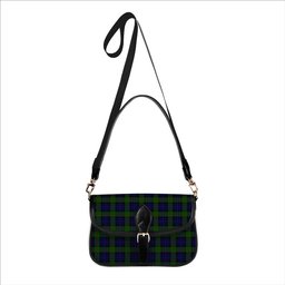 ScotsTee Shop Scottish Jamieson Tartan Women's Chain Crossbody Bag Square Bag