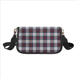 ScotsTee Shop Scottish MacBeth Dress  Modern Tartan Women's Chain Crossbody Bag Square Bag