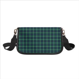 ScotsTee Shop Scottish MacDonald of the Isles Hunting Ancient Tartan Women's Chain Crossbody Bag Square Bag