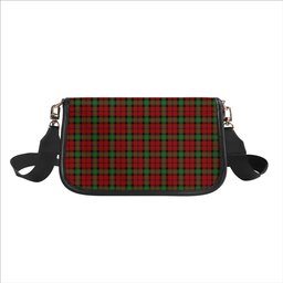 ScotsTee Shop Scottish Kerr Ancient Clan Tartan Women's Chain Crossbody Bag Square Bag