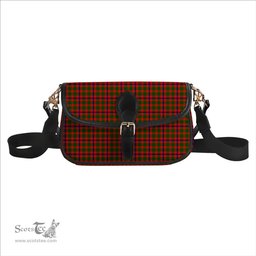 ScotsTee Shop Scottish Kinninmont Tartan Women's Chain Crossbody Bag Square Bag