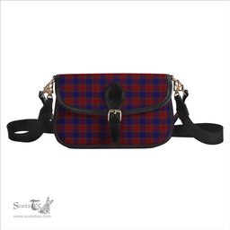 ScotsTee Shop Scottish Leslie J Cant Tartan Women's Chain Crossbody Bag Square Bag