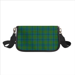 ScotsTee Shop Scottish Johnstone Ancient Tartan Women's Chain Crossbody Bag Square Bag