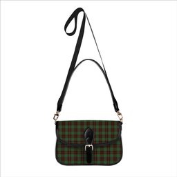 ScotsTee Shop Scottish MacFie Hunting Modern Tartan Women's Chain Crossbody Bag Square Bag