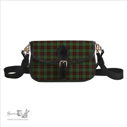 ScotsTee Shop Scottish MacFie Hunting Modern Tartan Women's Chain Crossbody Bag Square Bag