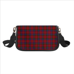 ScotsTee Shop Scottish MacDonald of Glenaladale Tartan Women's Chain Crossbody Bag Square Bag