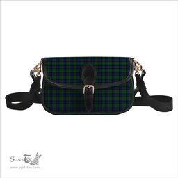 ScotsTee Shop Scottish MacCallum Modern Tartan Women's Chain Crossbody Bag Square Bag
