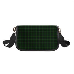 ScotsTee Shop Scottish MacAulay Hunting Tartan Women's Chain Crossbody Bag Square Bag