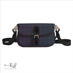 ScotsTee Shop Scottish Hyndman Tartan Women's Chain Crossbody Bag Square Bag