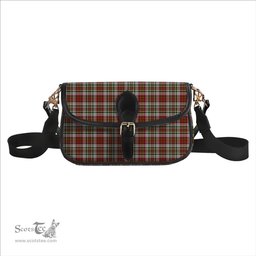 ScotsTee Shop Scottish MacAlister Dress Tartan Women's Chain Crossbody Bag Square Bag