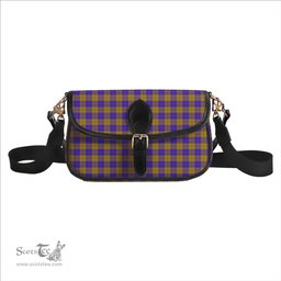 ScotsTee Shop Scottish MacLachlan 5 Tartan Women's Chain Crossbody Bag Square Bag
