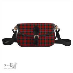 ScotsTee Shop Scottish MacCracken Tartan Women's Chain Crossbody Bag Square Bag
