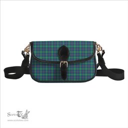 ScotsTee Shop Scottish Inglis Ancient Tartan Women's Chain Crossbody Bag Square Bag