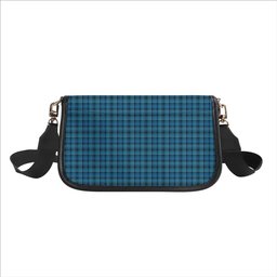 ScotsTee Shop Scottish Hannay Blue Ancient Tartan Women's Chain Crossbody Bag Square Bag