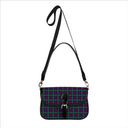 ScotsTee Shop Scottish MacArthur Milton Tartan Women's Chain Crossbody Bag Square Bag