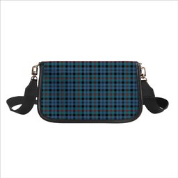ScotsTee Shop Scottish MacCorquodale Ancient Tartan Women's Chain Crossbody Bag Square Bag