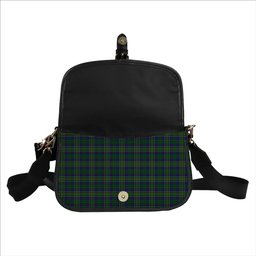 ScotsTee Shop Scottish Hunter of Hunterston Tartan Women's Chain Crossbody Bag Square Bag