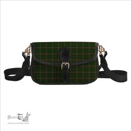ScotsTee Shop Scottish MacKinnon Hunting 2 Tartan Women's Chain Crossbody Bag Square Bag