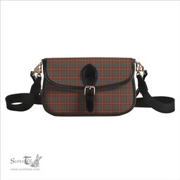 ScotsTee Shop Scottish MacConnell Weathered Tartan Women's Chain Crossbody Bag Square Bag