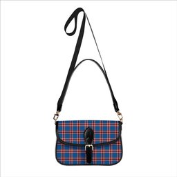 ScotsTee Shop Scottish Laing of Archiestown Ancient Tartan Women's Chain Crossbody Bag Square Bag