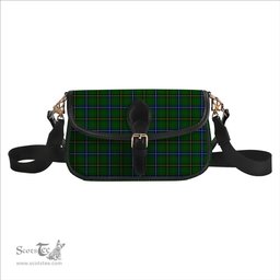 ScotsTee Shop Scottish Henderson Modern Tartan Women's Chain Crossbody Bag Square Bag