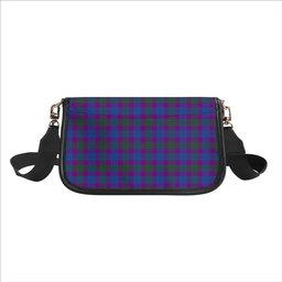 ScotsTee Shop Scottish Lang Modern Clan Tartan Women's Chain Crossbody Bag Square Bag
