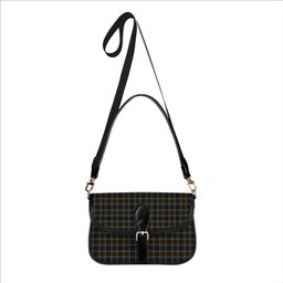 ScotsTee Shop Scottish Hyslop Hunting 2 Tartan Women's Chain Crossbody Bag Square Bag