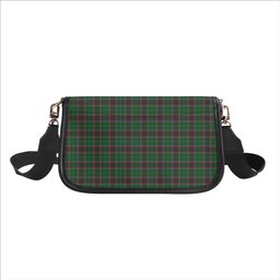 ScotsTee Shop Scottish Gray Hunting Modern Tartan Women's Chain Crossbody Bag Square Bag