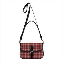 ScotsTee Shop Scottish MacDougal Dress Tartan Women's Chain Crossbody Bag Square Bag