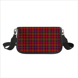 ScotsTee Shop Scottish Gow Modern Tartan Women's Chain Crossbody Bag Square Bag