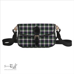ScotsTee Shop Scottish MacCallum Dress Modern Tartan Women's Chain Crossbody Bag Square Bag