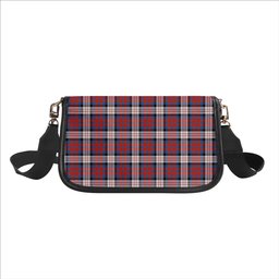 ScotsTee Shop Scottish MacDonald Dress Irish Ancient Tartan Women's Chain Crossbody Bag Square Bag