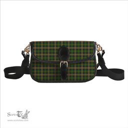 ScotsTee Shop Scottish Hamilton of Brandon Tartan Women's Chain Crossbody Bag Square Bag
