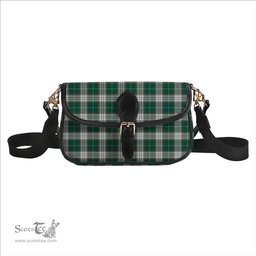 ScotsTee Shop Scottish Kelso Modern Clan Tartan Women's Chain Crossbody Bag Square Bag