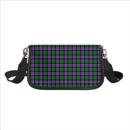 ScotsTee Shop Scottish MacArthur of Milton Ancient Tartan Women's Chain Crossbody Bag Square Bag