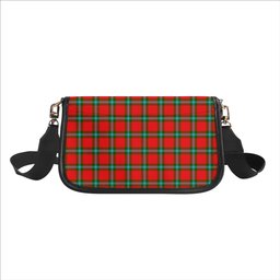 ScotsTee Shop Scottish MacLaine of Loch Buie Tartan Women's Chain Crossbody Bag Square Bag