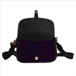 ScotsTee Shop Scottish Hume Modern Tartan Women's Chain Crossbody Bag Square Bag